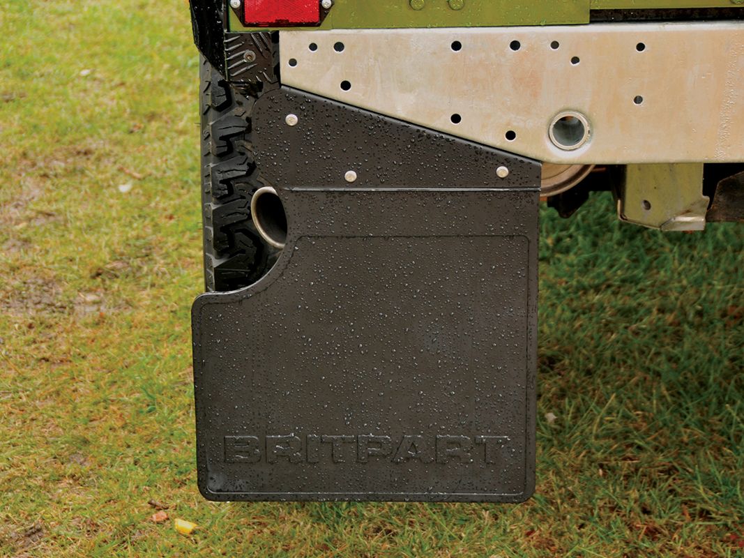 Red Mud Flaps Defender 90